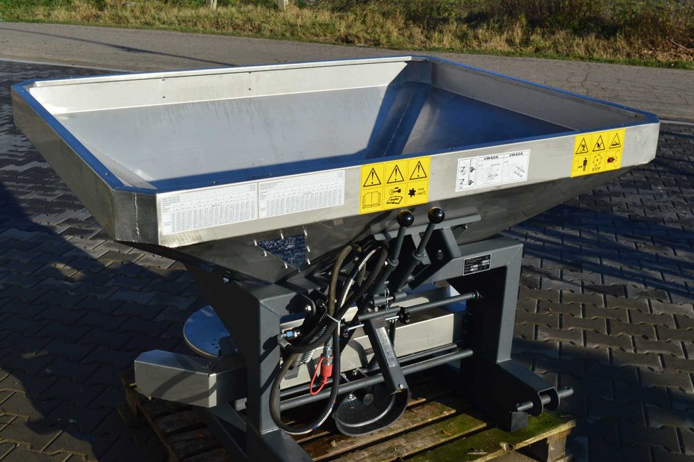 Rozsiewacz nawozu 600 kg nierdzewny LANGREN NOWY HYDRAULIKA brutto