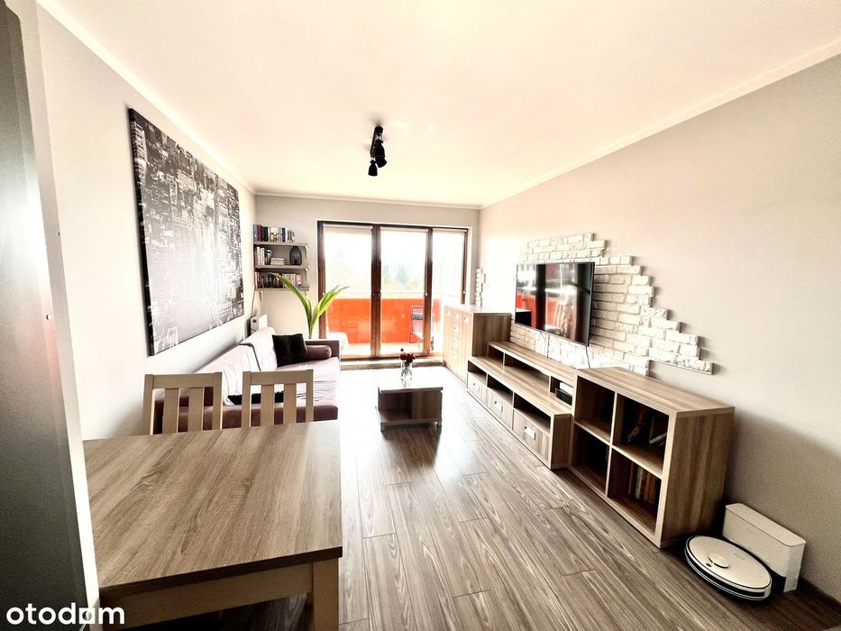 Mieszkanie 44 m² – 2 pokoje, balkon, garaż, spokojna okolica