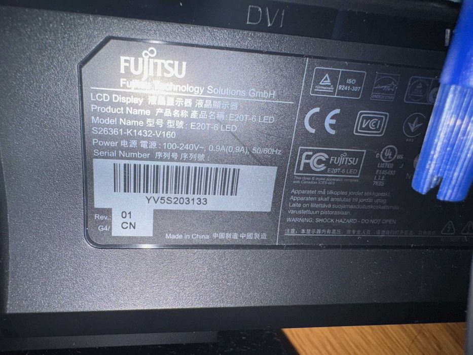 Vendo monitor Fujitsu de 20´´