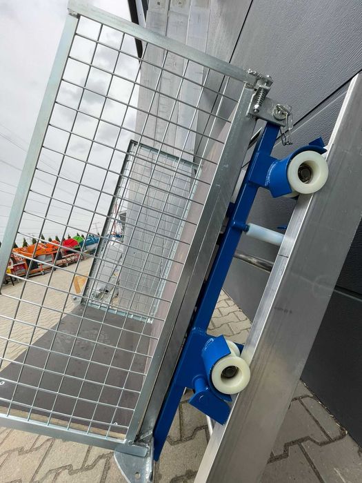 Winda drabina dekarska niemiecka SIMPLEX STI 250 kg 18m Geda Bocker Steinweg wciągarka dachówki dekarstwo