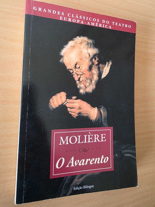 Livro "O Avarento" de Molière