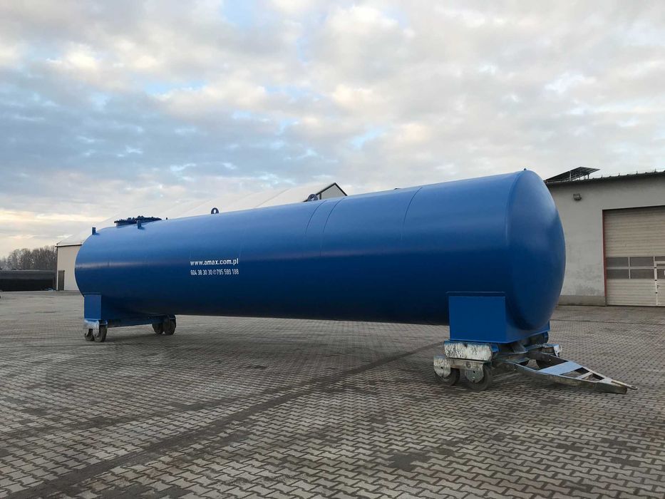 Zbiornik stalowy ppoż, rsm woda atest PZH paliwo ON parafina spożywka