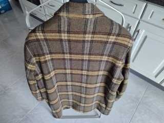 Casaco  Vintage 100% em Lã - Tamanho L