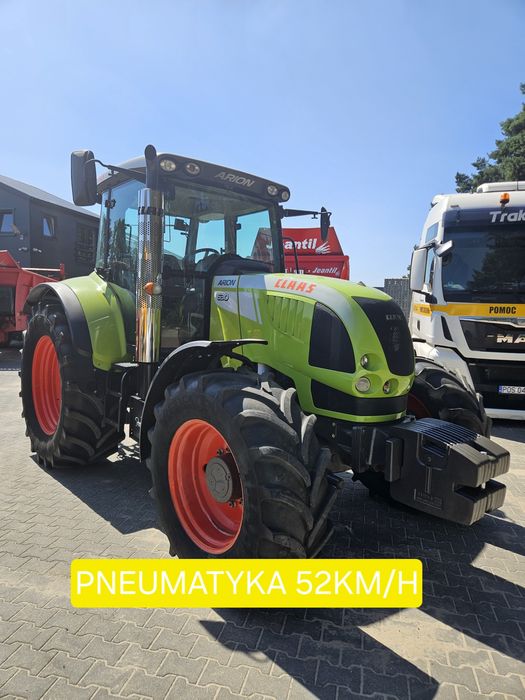 Claas Arion 630 Oryginał Pneumatyka 50km/h Amortyzowana oś Finansowanie  Faktura