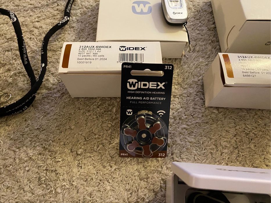 Aparelhos auditivos WIDEX