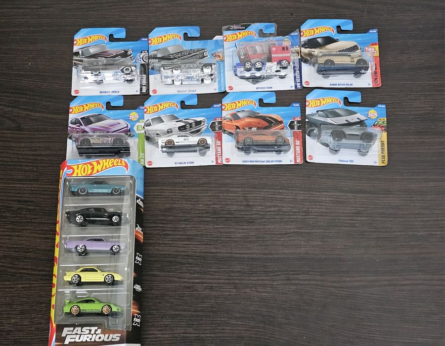 !ОНОВЛЕННЯ 20.01! Hot Wheels 2023-2025  Мейни, 5ти паки, Premium