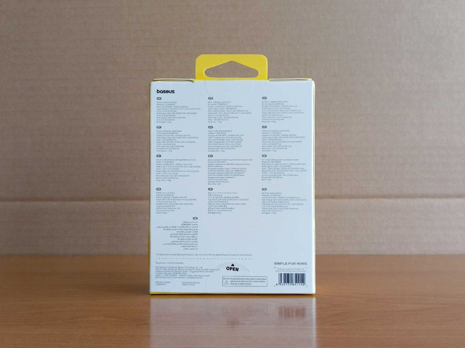 [NOWY] Ładowarka Baseus Fast Charging 20W USB-C/USB-A