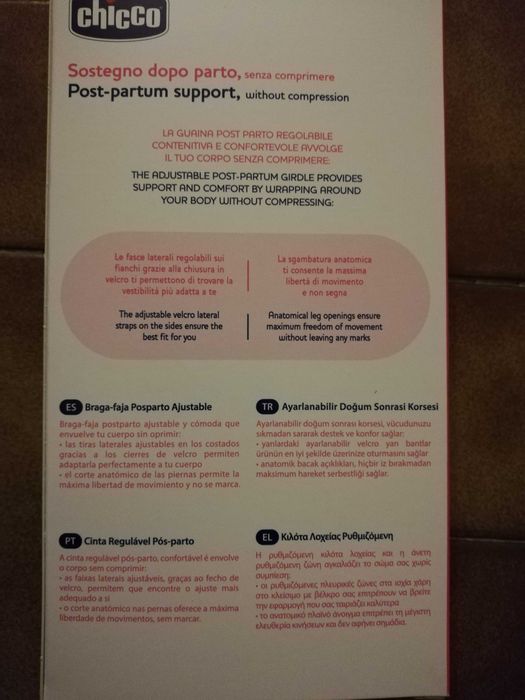 Cinta pós-parto chicco