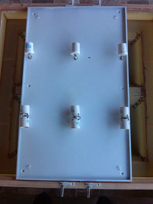 Світильник стельовий пластиковий  800х800.