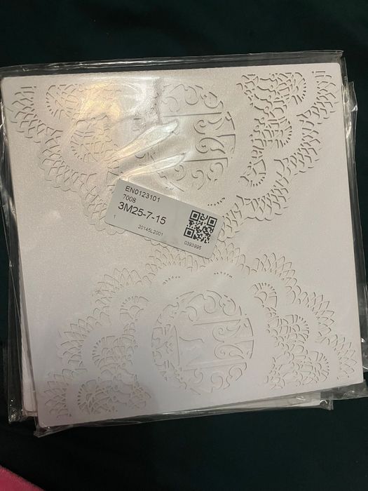 Zaproszenia ślubne ażurowe wycinane laserowo