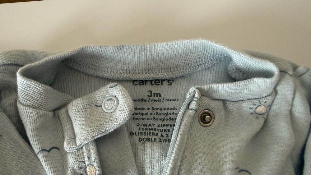 NEXT/ CARTER’S/SINSAY Продам чоловічки для немовляти (0–3 місяці)
