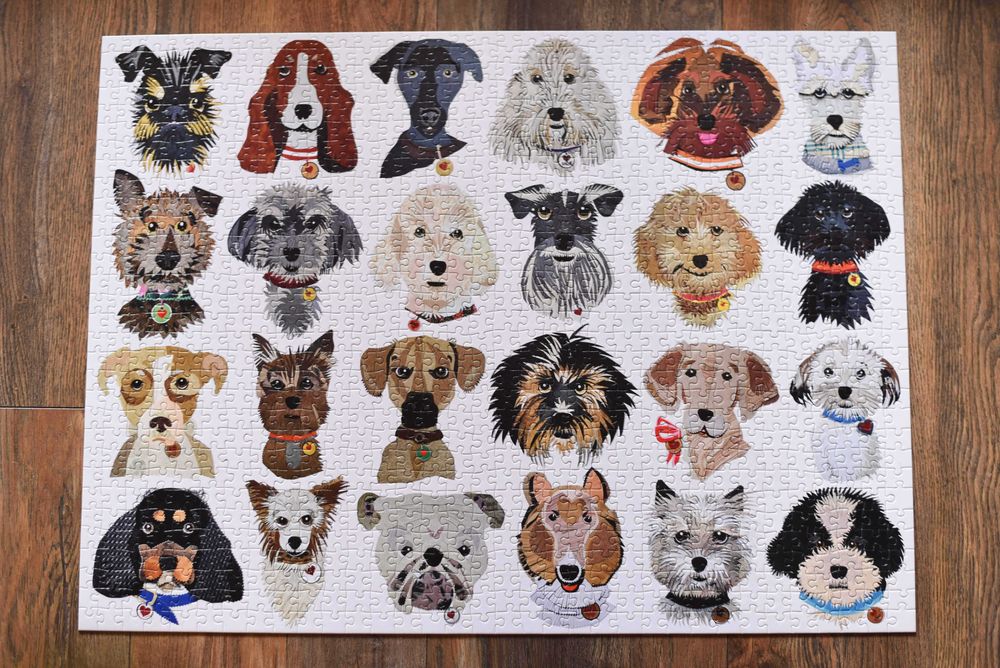 Пазл "Песики", 1000 елементів, Galison