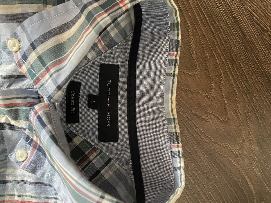 Сорочка в клітинку Tommy Hilfiger оригінал р. L