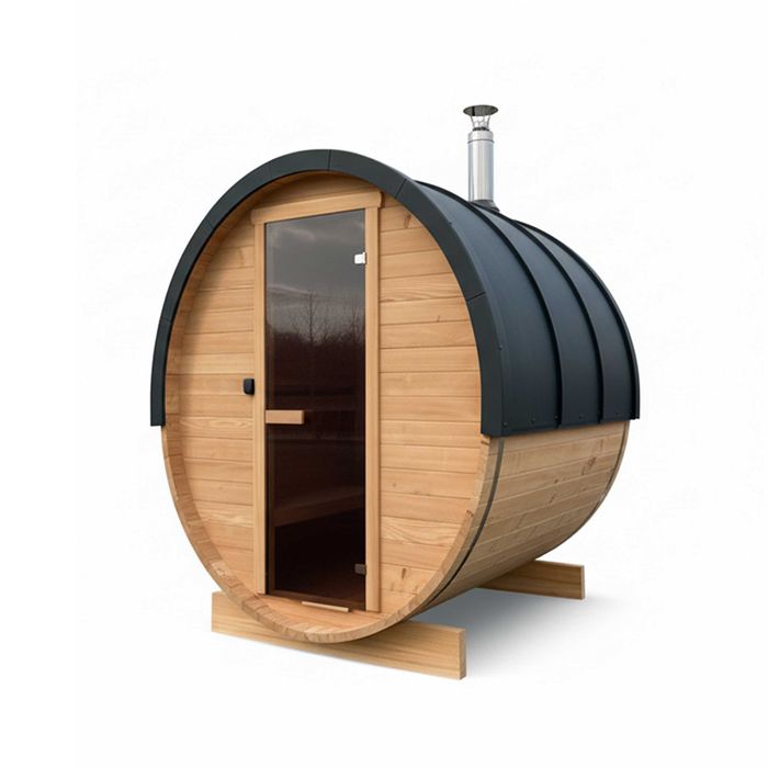 Sauna zewnętrzna beczka S 1,8 m |Bezpośrednio od producenta | Lubuskie