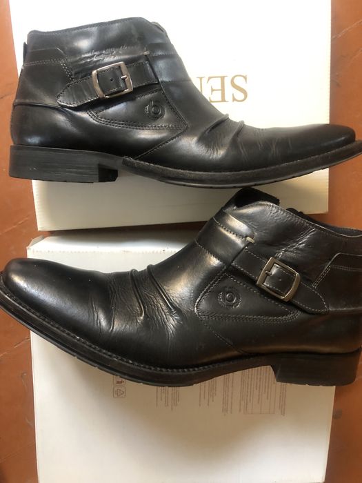 Черевики  чоловічі  Bugatti 45р  і чорні черевики  45 р