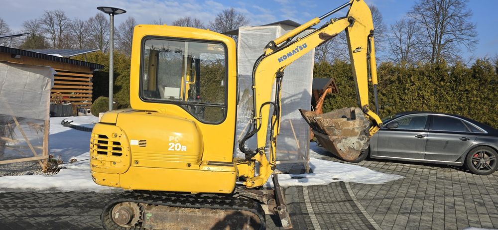 Minikoparka Komatsu 2.5t brutto Mocna koparka Okazja