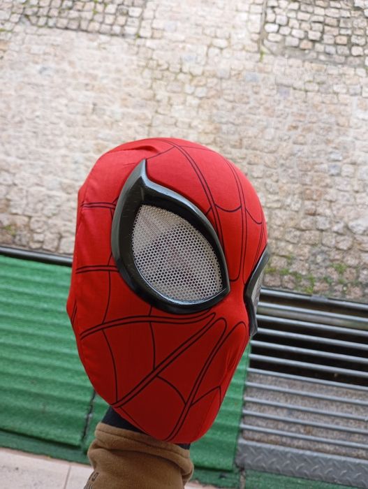 Máscara do homem aranha