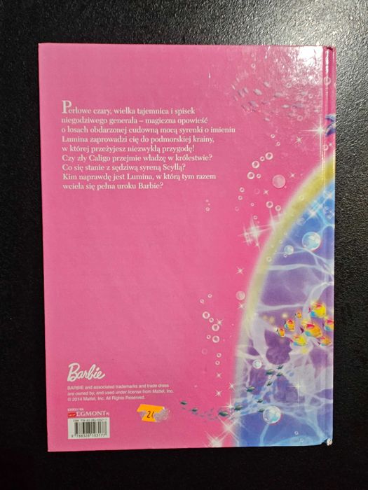 Książka Barbie Perłowa Księżniczka Egmont