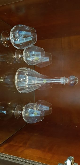 Conjunto whisky cristal Capri