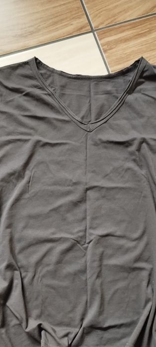 Bluzka czekoladowa oversize L