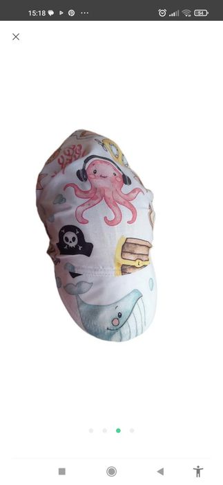 Дитячі косинки з дашком