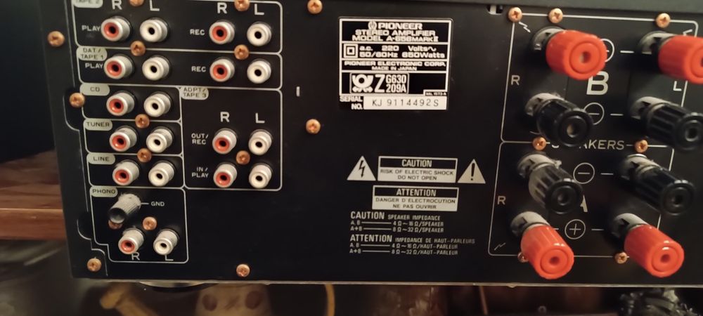 Super Wzmacniacz Pioneer A-656 MK II .