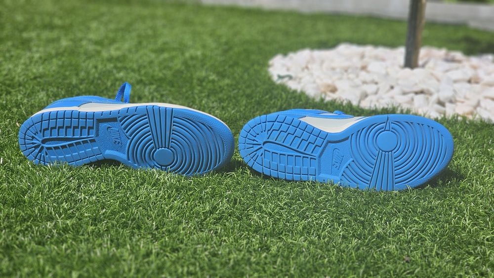 Nike Dunk Low Azuis e Cinzentas - Tam.40 - Usadas, como novas