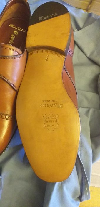 Sapatos fivela homem novos