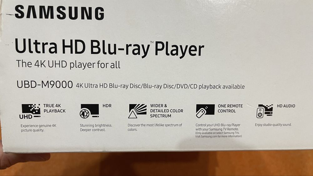 Samsung UBD-M9000 bluray player