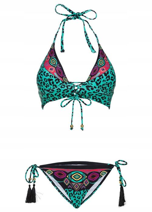 B.P.C wiązane bikini boho gepard ^42