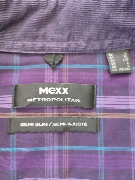 Koszula męska Mexx Metropolitan semi SLim sztruks rozmiar L jak nowa