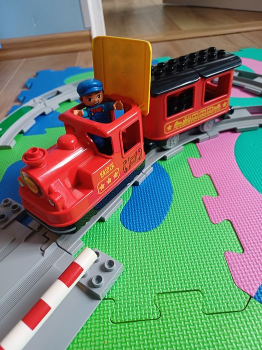 Zestaw Lego duplo Lokomotywa czerwona