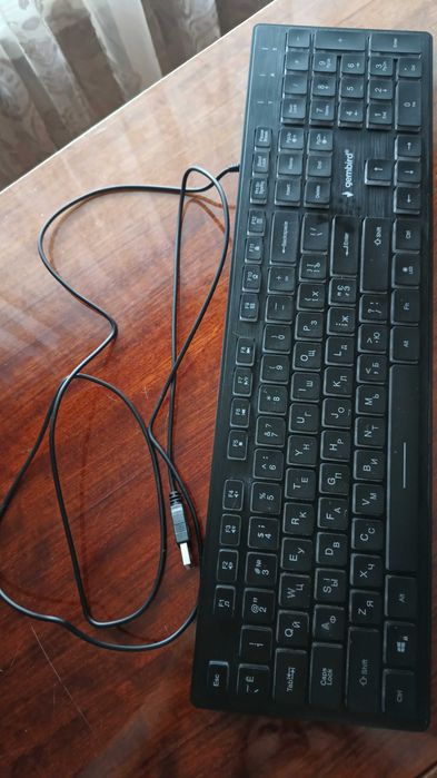 Комплект клавіатура + миш ігрова