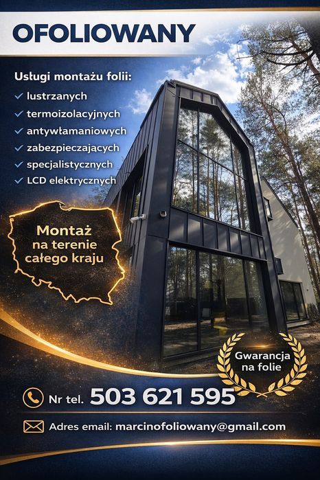 Folia lustrzana/termoizolacyjna
