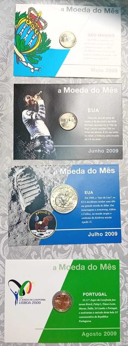 Numismática coleção Philae 12 meses, Ano 2009