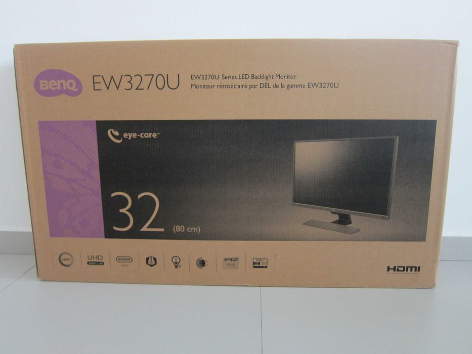 Monitor BenQ EW3270U 31.5" LED UltraHD 4K FreeSync