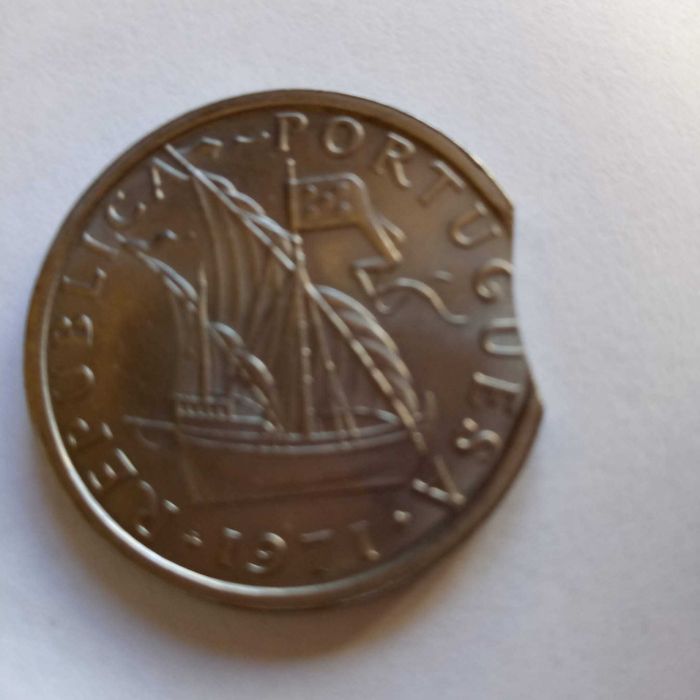 Moeda com erro cunhagem