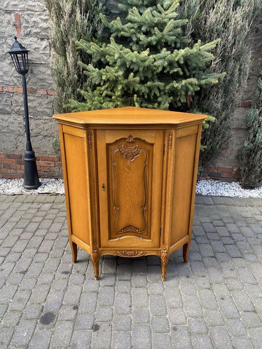 Stylowa Komoda Narożnikowa Ludwikowska Ludwik Chippendale Stan BDB !!