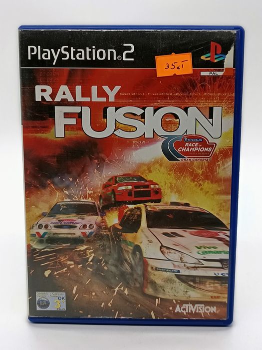 gra rally fusion: race of champions ps2 sony playstation 2 (ps2)