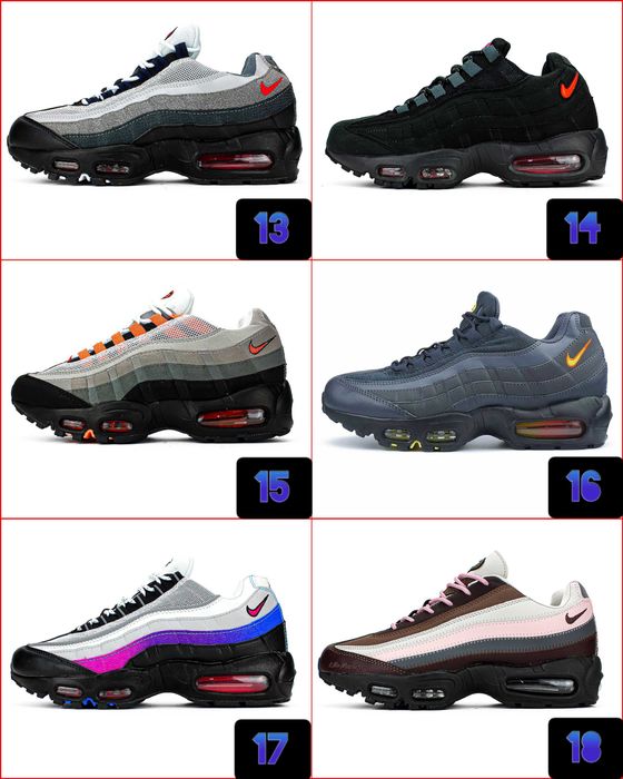 ‼️УЛЮБЛЕНІ Кросівки Nike Air Max 95 усіх кольорів | Розміри 36 - 45‼️