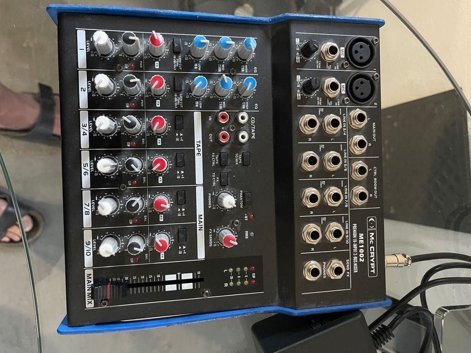 mikser audio Mc Crypt ME1002 – dobry sta