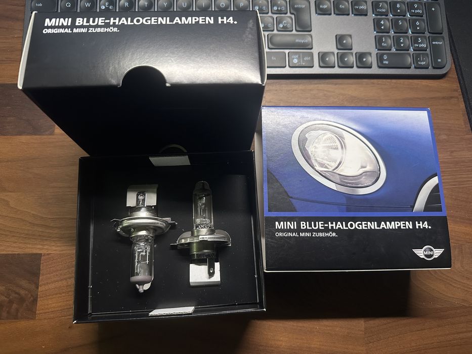 Lampadas Mini H4 Blue Halogen originais