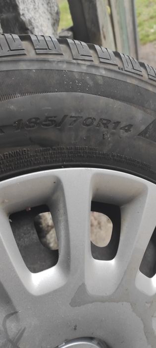 Sprzedam 4 kompletne koła zimowe 185/70/R14