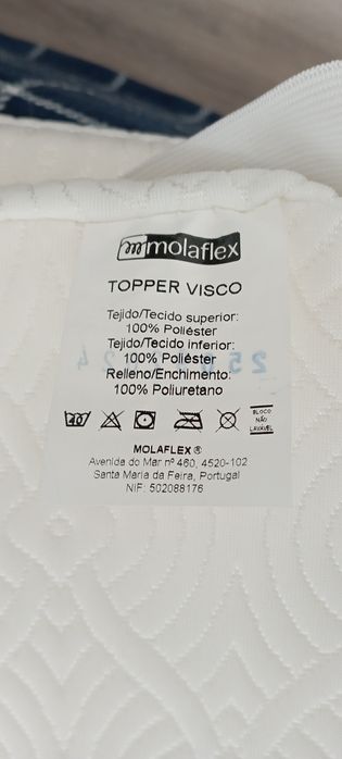 colchão dobrável solteiro/topper