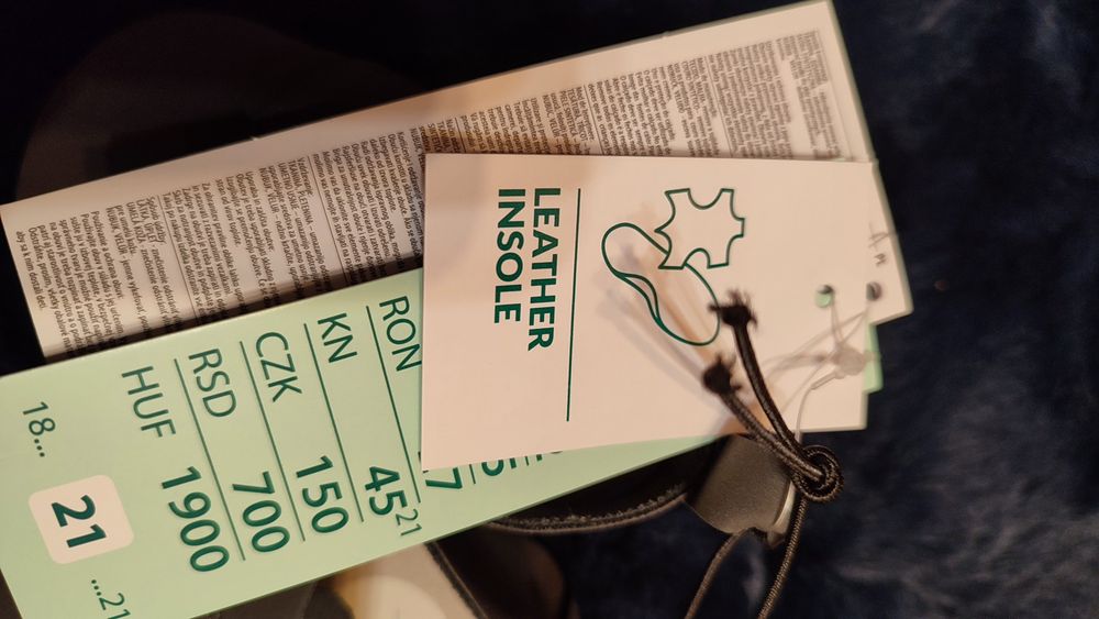 Nowe buciki chłopięce rozm 21