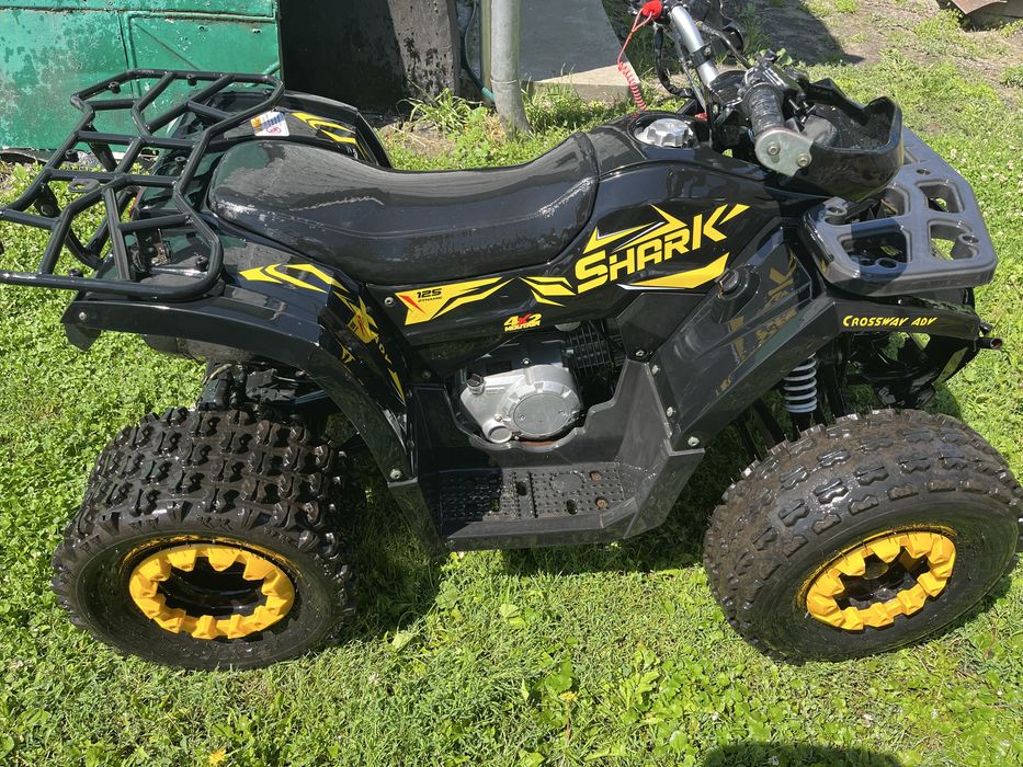 Продам квадроцикл shark 125 цікавить обмін на мопеди