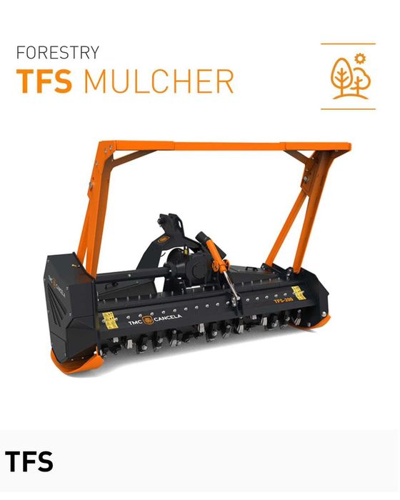 VENDO Triturador Florestal TFS – Excelente Estado