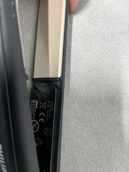 Prancha de alisamento de cabelo Phillips saloon straight essencial 43w