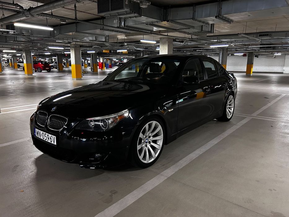 BMW Seria 5 550i V8 4,8 380 KM Przepiękne zadbane auto 32 tys. netto + VAT jak M5