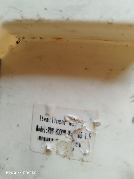 Siłownik Liniowy RUNDA RD8000N | 24V | 8000N
